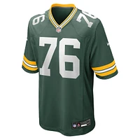 Maillot de match Nike Kadeem Telfort vert Green Bay Packers pour homme