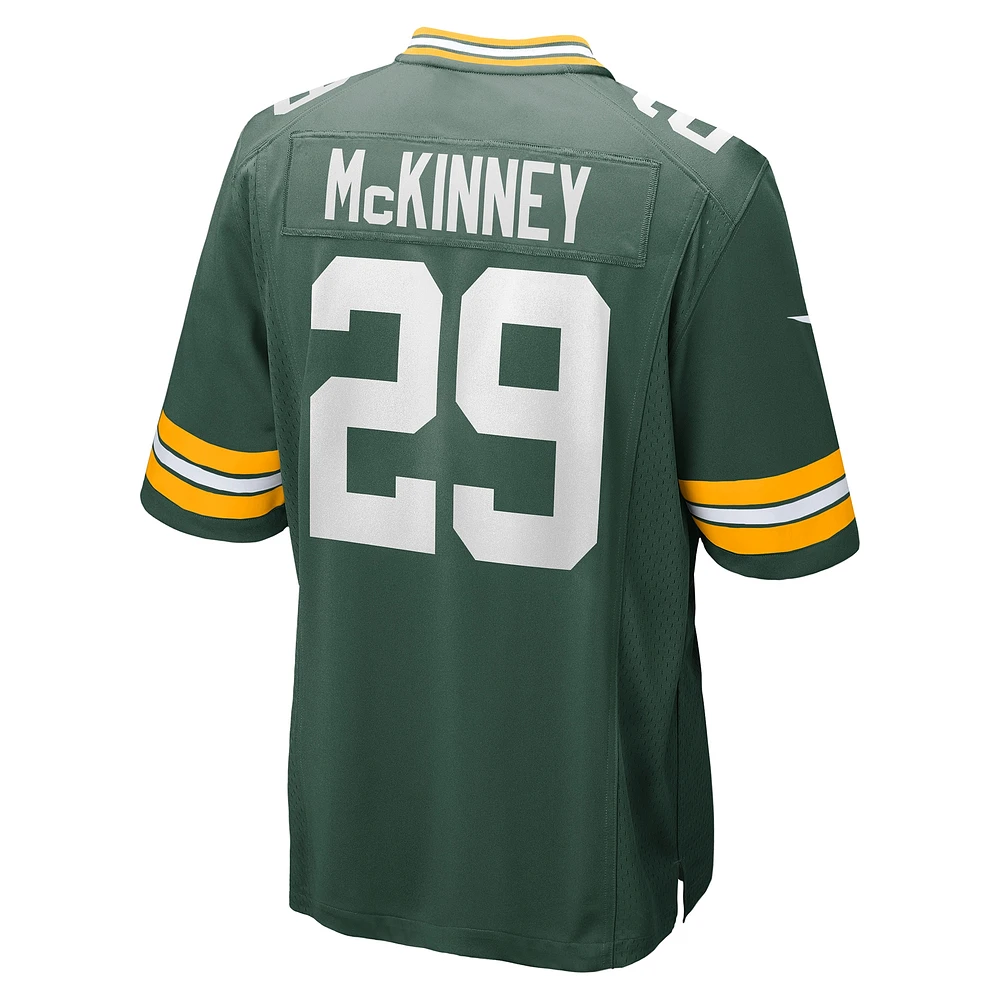 Men's Nike Xavier McKinney  Green Bay Packers Team Game Jersey