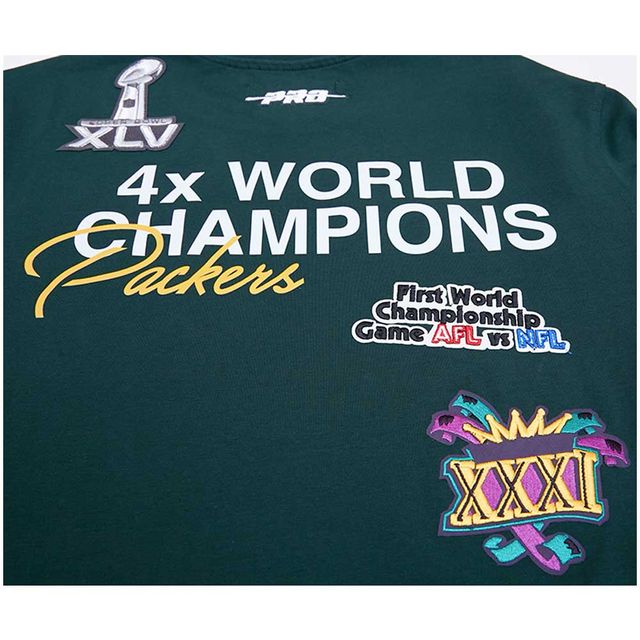 T-shirt de championnat Pro Standard Green Bay Packers pour hommes