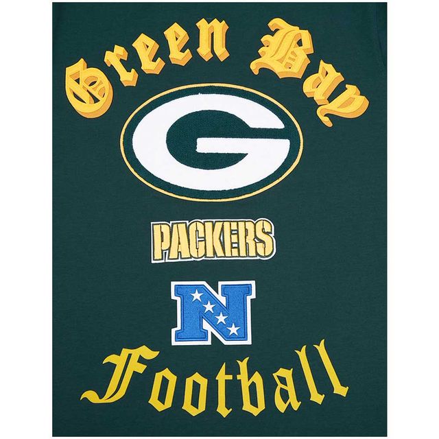 T-shirt Pro Standard Green Bay Packers Old English pour homme