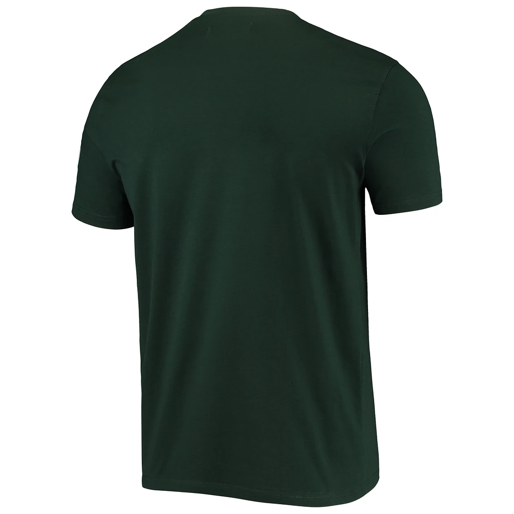 T-shirt ajusté Pro Standard Green Bay Packers Team Classic Bristle pour hommes