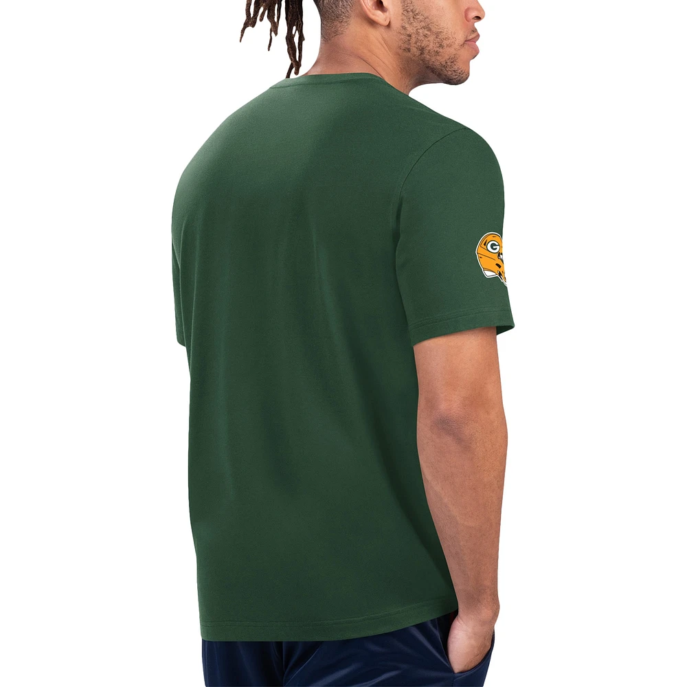 T-shirt Starter Green/Gold pour hommes, Green Bay Packers Finish Line