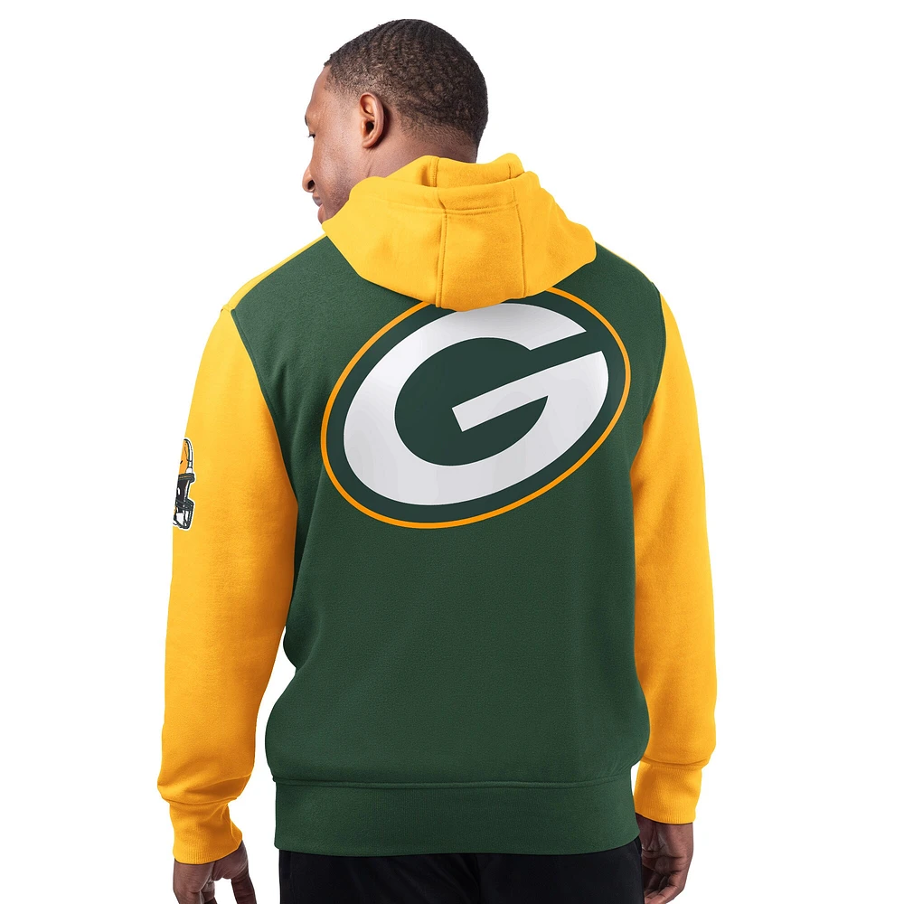 Men's Starter Green Bay Packers Extreme Pullover Hoodie