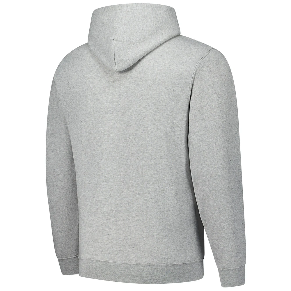 Men's Starter  Heather Gray Green Bay Packers Pullover Hoodie