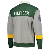Men's Tommy Hilfiger Green Bay Packers Connor Oversized Rugby Long Sleeve Polo