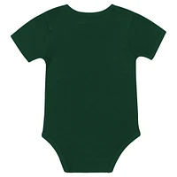 Newborn & Infant Green Bay Packers Dynamic Duo Bodysuit, Bib Knit Hat Set