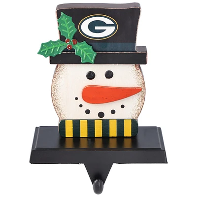 The Memory Company Green Bay Packers Porte-chaussettes bonhomme de neige