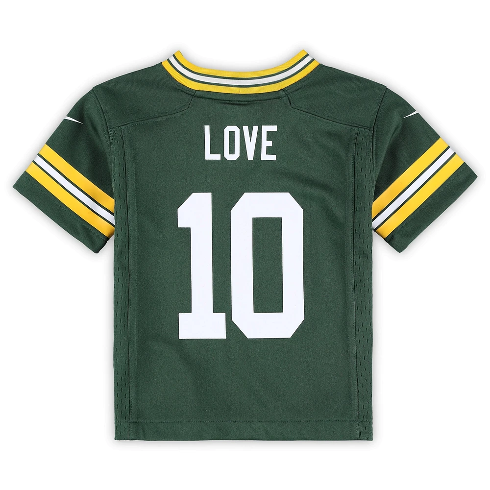 Toddler Nike Jordan Love Green Bay Packers Game Jersey
