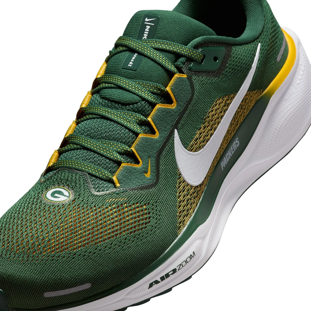 Unisex Nike Green Bay Packers Zoom Pegasus 41 Running Shoes