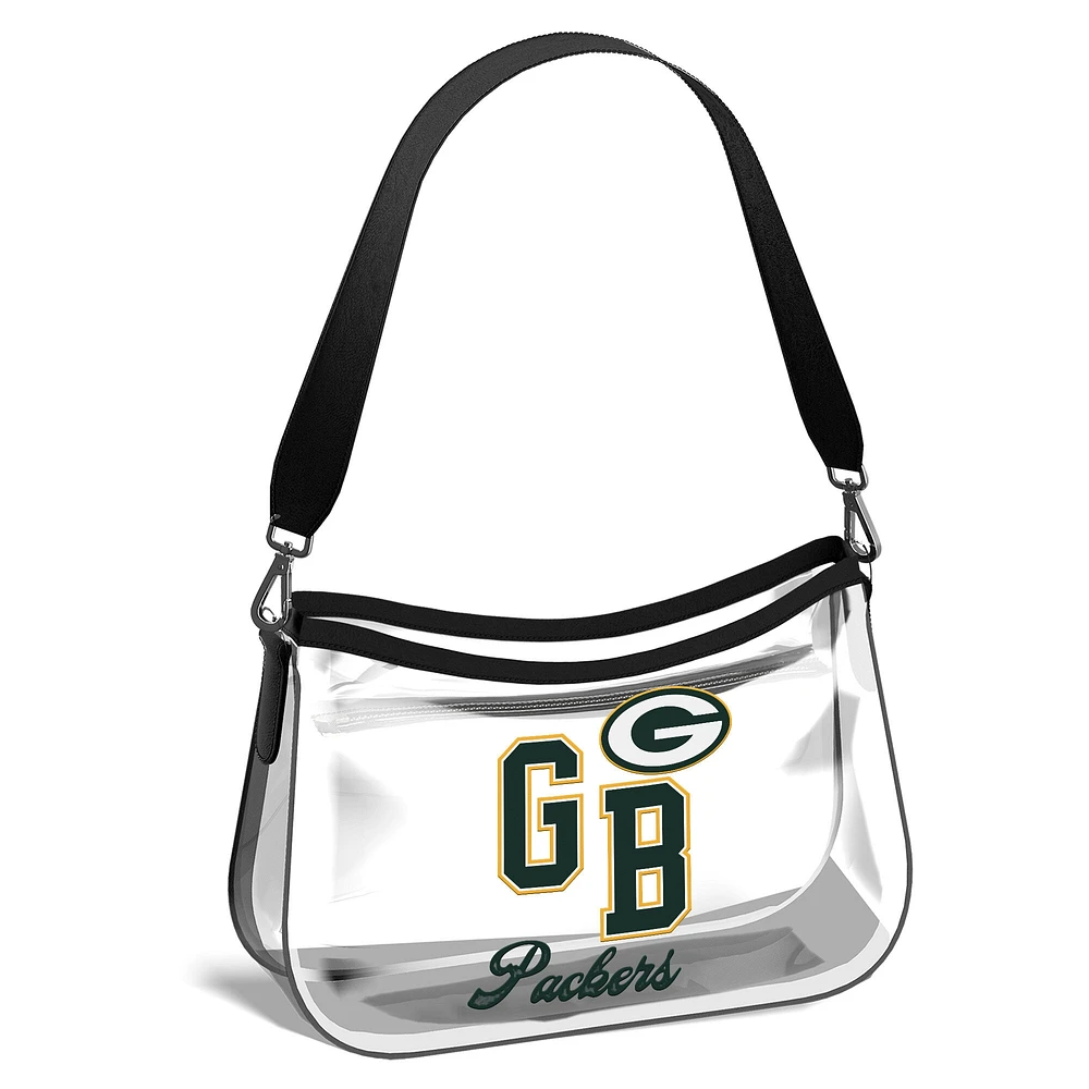 WEAR by Erin Andrews Green Bay Packers Clear Stadium Mini Purse
