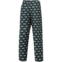 Women's Concepts Sport Green Bay Packers Gauge Allover Print Sleep Pants