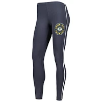 Women's Concepts Sport White/Charcoal Green Bay Packers Sonata T-Shirt & Leggings Sleep Set