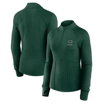 Veste zippée quart de tour Green Bay Packers Elements pour femme la collection Fanatics