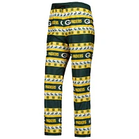 Women's FOCO Green Bay Packers Holiday Ugly Pajama Set