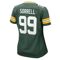 Women's Nike Barryn Sorrell  Green Bay Packers Team Game Jersey