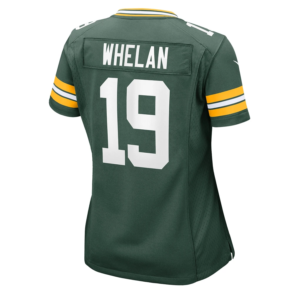 Maillot de match Nike Daniel Whelan Green Bay Packers pour femme