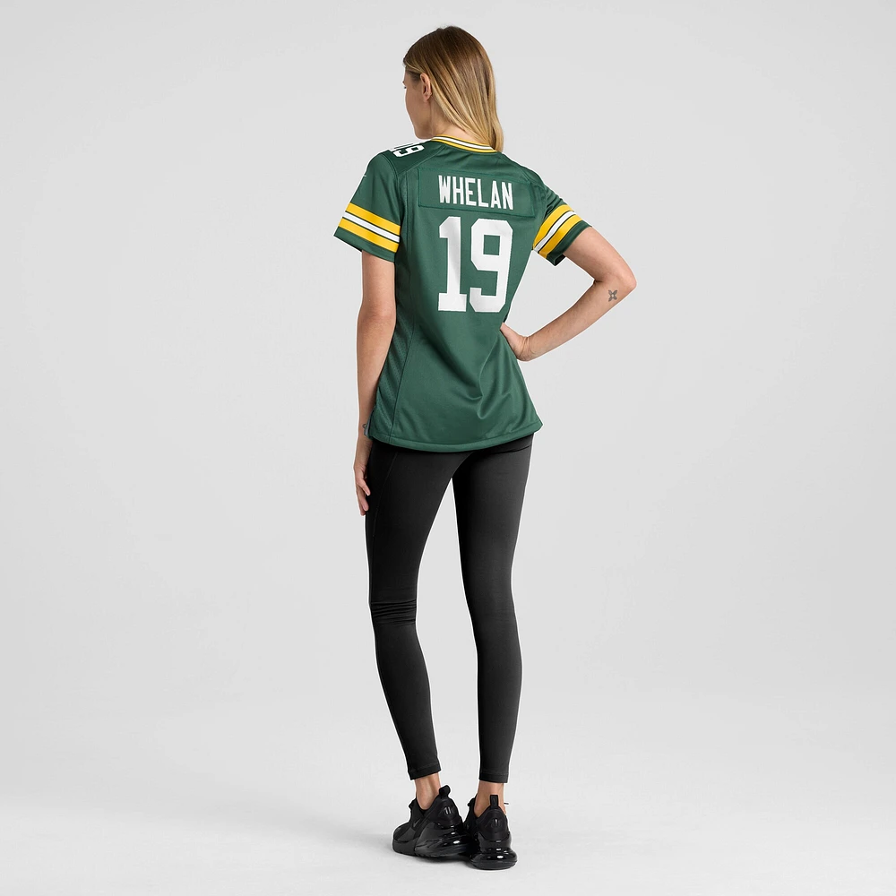 Maillot de match Nike Daniel Whelan Green Bay Packers pour femme