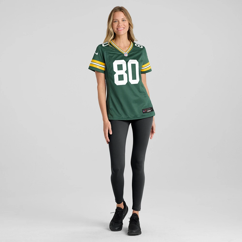 Women's Nike Donald Driver Green Bay Packers Game Retired Player Jersey