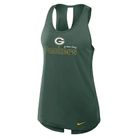 Women's Nike Green Bay Packers Plus Performance Tank Top