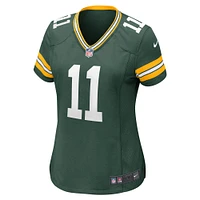 Maillot de match Nike Jayden Reed vert Green Bay Packers pour femme