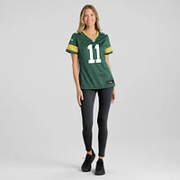 Maillot de match Nike Jayden Reed vert Green Bay Packers pour femme
