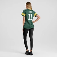 Maillot de match Nike Jayden Reed vert Green Bay Packers pour femme