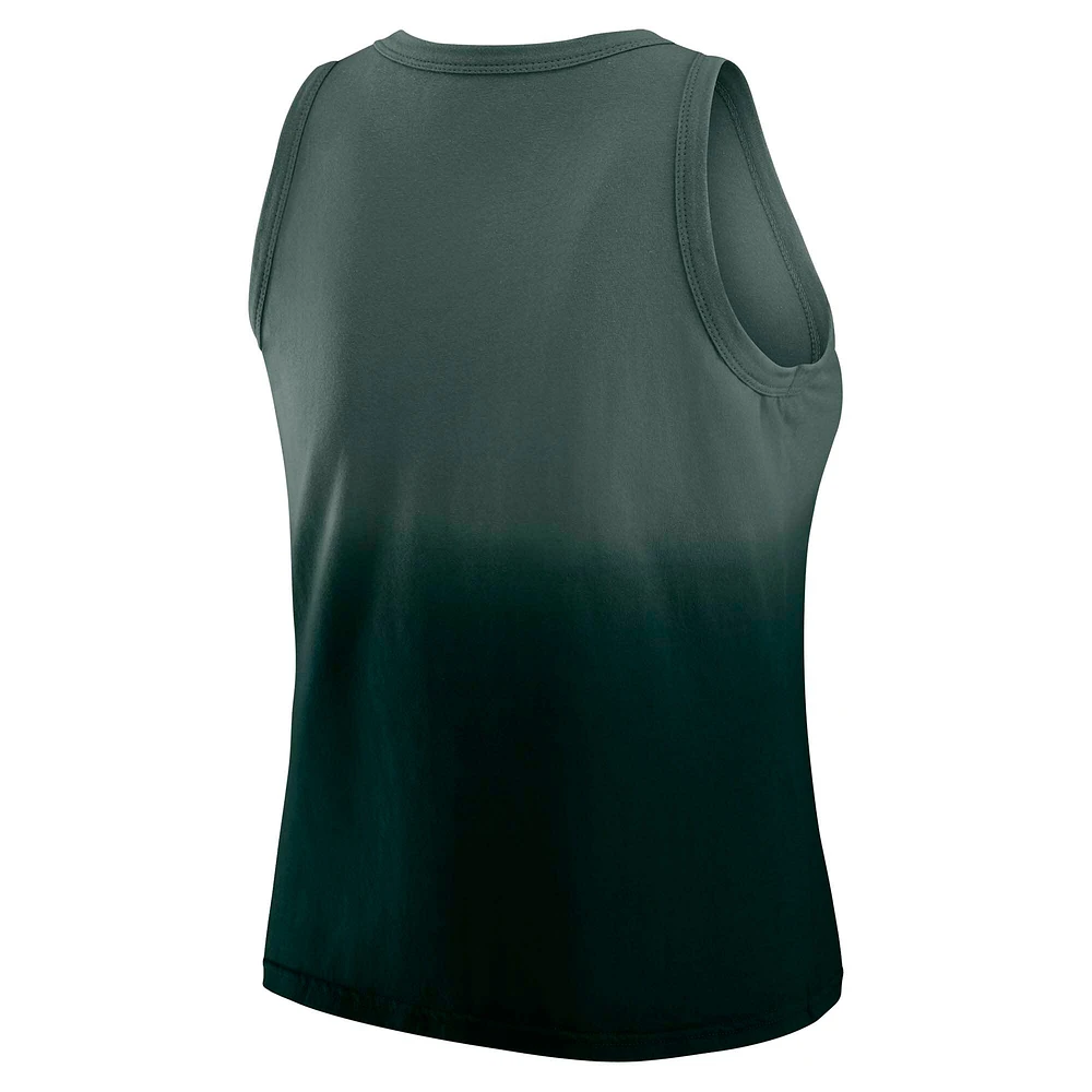 Women's WEAR by Erin Andrews x Gracie Hunt Green Bay Packers Ombre Tank Top