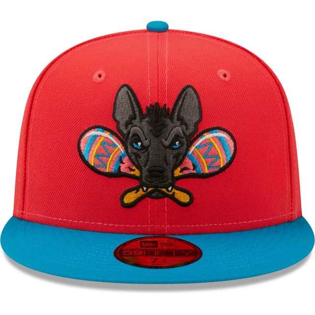 Casquette ajustée Xolos De Gwinnett Copa La Diversion 59FIFTY New Era rouge/bleue pour homme