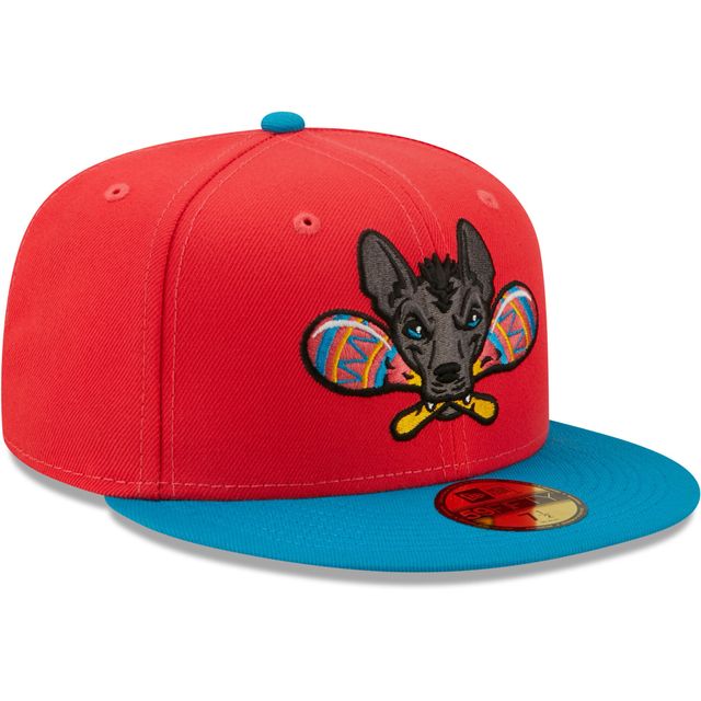 Casquette ajustée Xolos De Gwinnett Copa La Diversion 59FIFTY New Era rouge/bleue pour homme