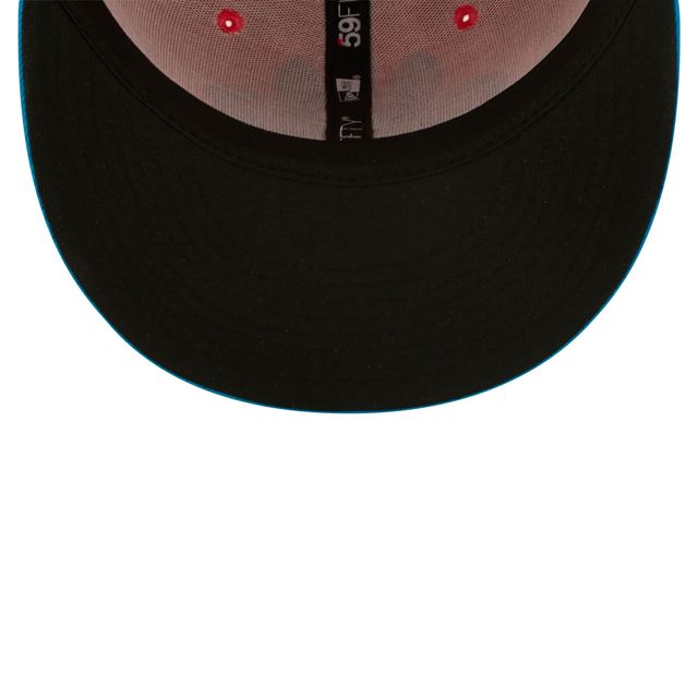 Casquette ajustée Xolos De Gwinnett Copa La Diversion 59FIFTY New Era rouge/bleue pour homme