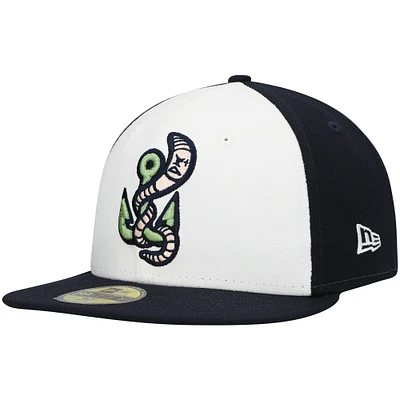 Casquette ajustée New Era Gwinnett Stripers Authentic Collection Team Alternate 59FIFTY pour homme, blanche