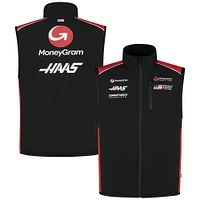 Gilet léger entièrement zippé Haas F1 Black Team pour homme