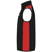 Gilet léger entièrement zippé Haas F1 Black Team pour homme