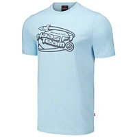 T-shirt bleu clair Haas F1 Team Rocket Ship pour hommes