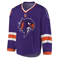 Youth Purple/Orange Halifax Thunderbirds Replica Jersey