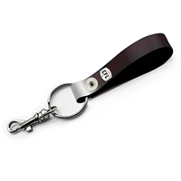 Hamilton Tiger-Cats Personalized Leather Loop Keychain