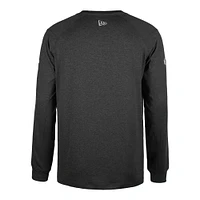 Men's New Era  Black Hamilton Tiger-Cats Sideline Thrive Performance Long Sleeve T-Shirt