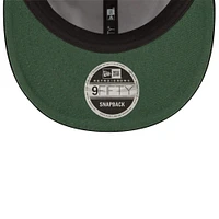 Men's New Era Black Hamilton Tiger-Cats Turf Traditions - 9FIFTY Established Snapback Hat