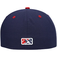 Men's New Era Navy Harrisburg Senators Authentic Collection Team Alternate 59FIFTY Fitted Hat