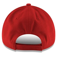 Men's New Era Scarlet Harrison Burton 2024 NASCAR Cup Series Playoffs 9FORTY Adjustable Hat
