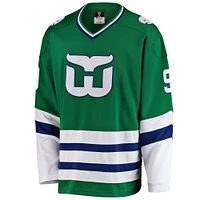 Men's Fanatics Gordie Howe Green Hartford Whalers Premier Breakaway Retired - Player Jersey