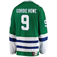 Men's Fanatics Gordie Howe Green Hartford Whalers Premier Breakaway Retired - Player Jersey