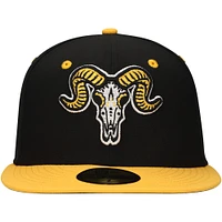 Men's New Era Black Chivos de Hartford Copa la Diversión 59FIFTY Fitted Hat