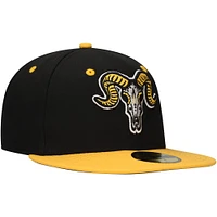 Men's New Era Black Chivos de Hartford Copa la Diversión 59FIFTY Fitted Hat