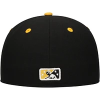 Men's New Era Black Chivos de Hartford Copa la Diversión 59FIFTY Fitted Hat