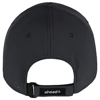 Men's Ahead  Graphite Harvard Crimson Stratus AeroSphere Adjustable Hat