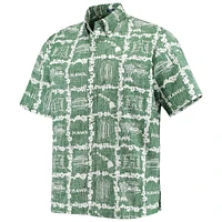 Men's Reyn Spooner Green Hawaii Warriors Classic Button-Down Shirt