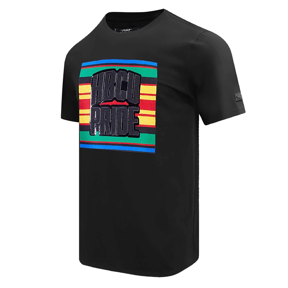 T-shirt Pro Standard noir HBCU Pride SJ pour hommes