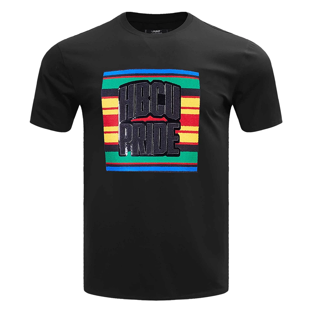 T-shirt Pro Standard noir HBCU Pride SJ pour hommes
