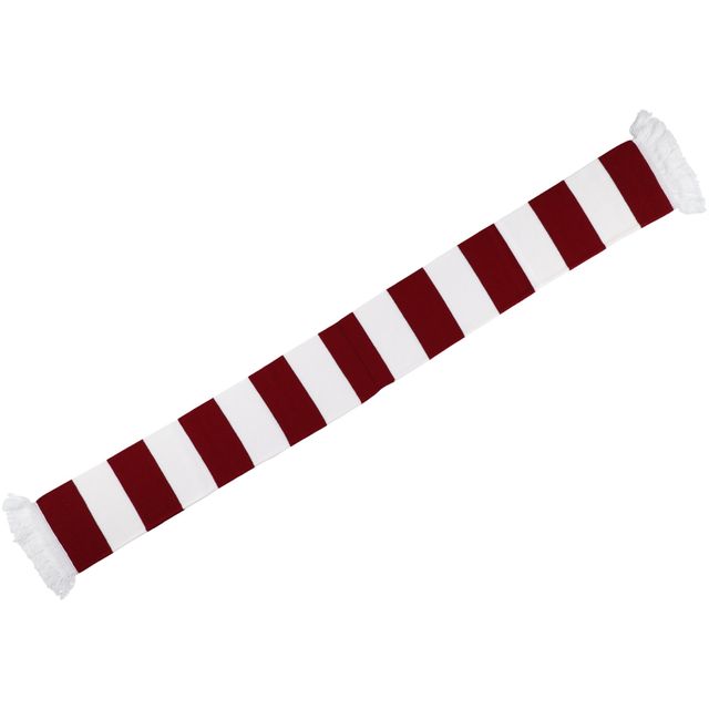 Écharpe de barre de club Heart of Midlothian FC 60'' bordeaux/blanc